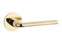 KLAMKA  Oleandro ROZETA R SLIM 7MM GOLD PVD OD APRILE