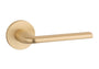 KLAMKA  Oleandro ROZETA R SLIM 7MM GOLD SATIN OD APRILE