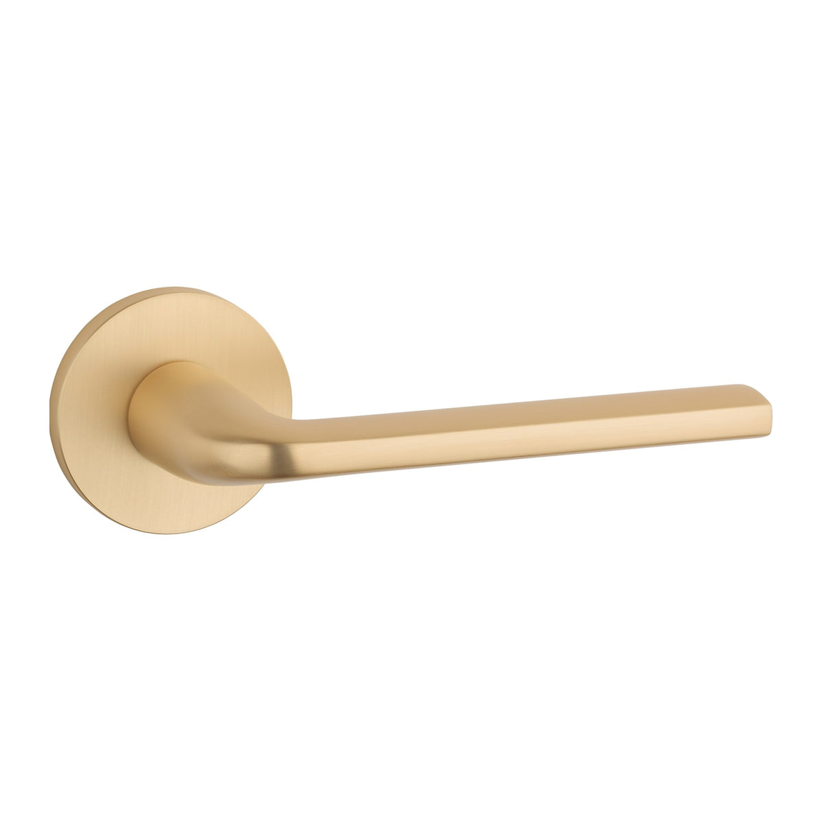 KLAMKA  Oleandro ROZETA R SLIM 7MM GOLD SATIN OD APRILE