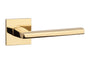 KLAMKA  Pyrola ROZETA Q SLIM 7MM GOLD PVD OD APRILE