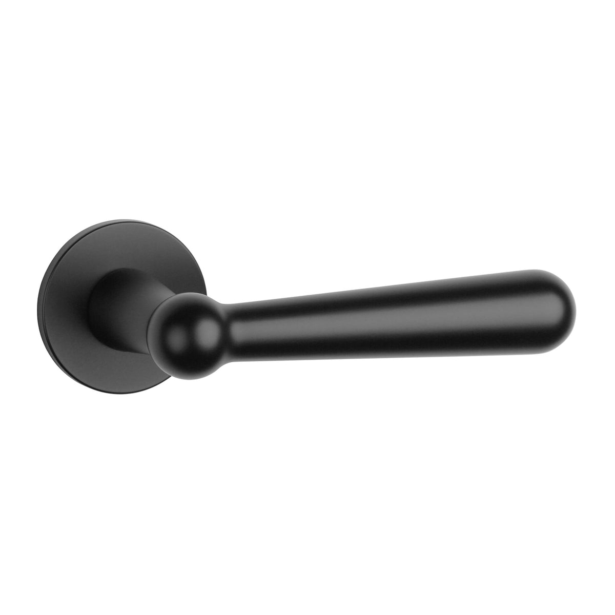 KLAMKA  Rosemary ROZETA R SUPER SLIM 5MM BK OD APRILE
