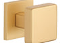 GAŁKA JEDNOSTRONNA RUCHOMA LEWA Mora Q SLIM 7MM GOLD SATIN OD APRILE