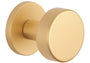 GAŁKA JEDNOSTRONNA RUCHOMA PRAWA Ruta R SLIM 7MM GOLD SATIN OD APRILE