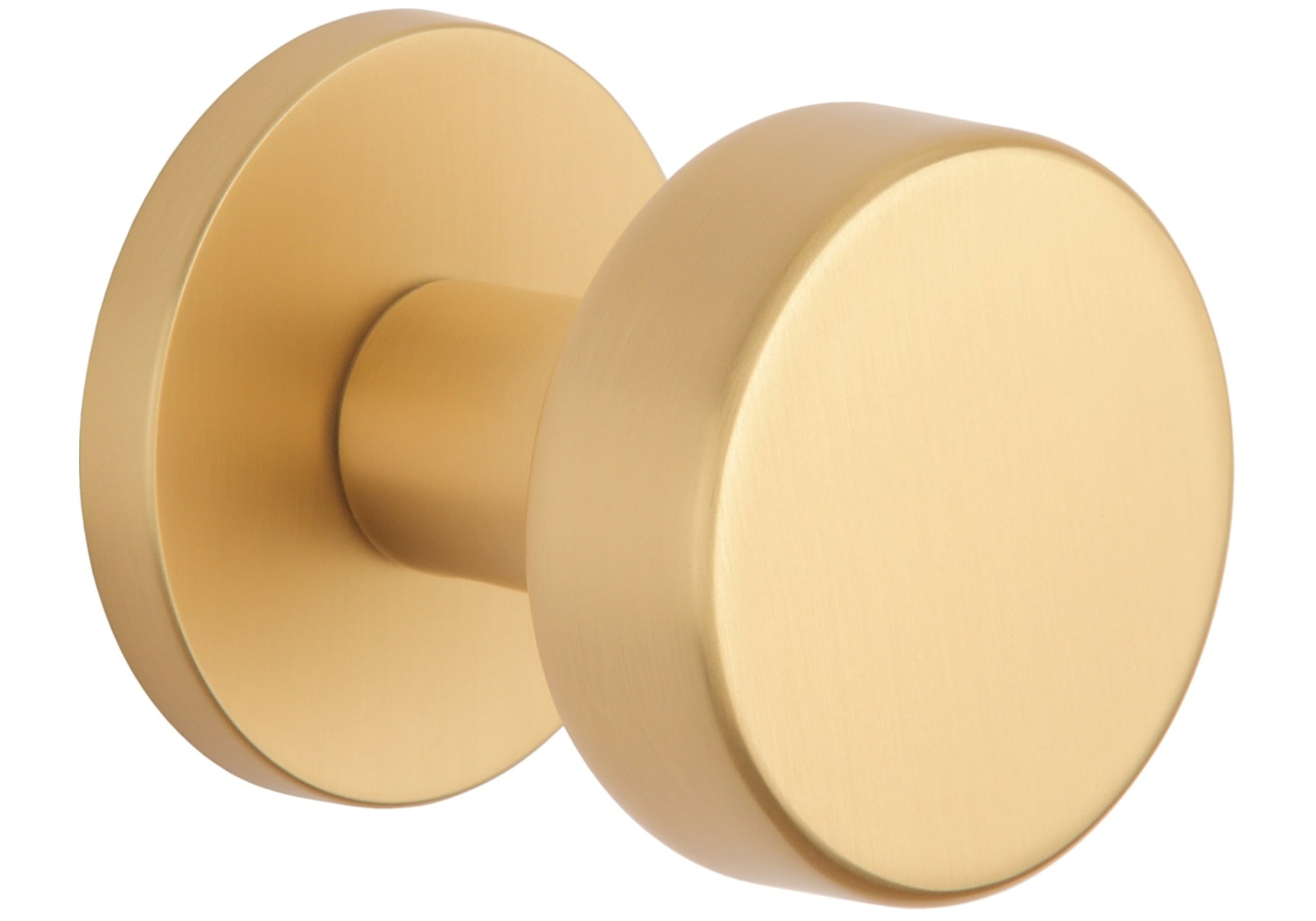 GAŁKA JEDNOSTRONNA STAŁA Ruta R SLIM 7MM GOLD SATIN OD APRILE
