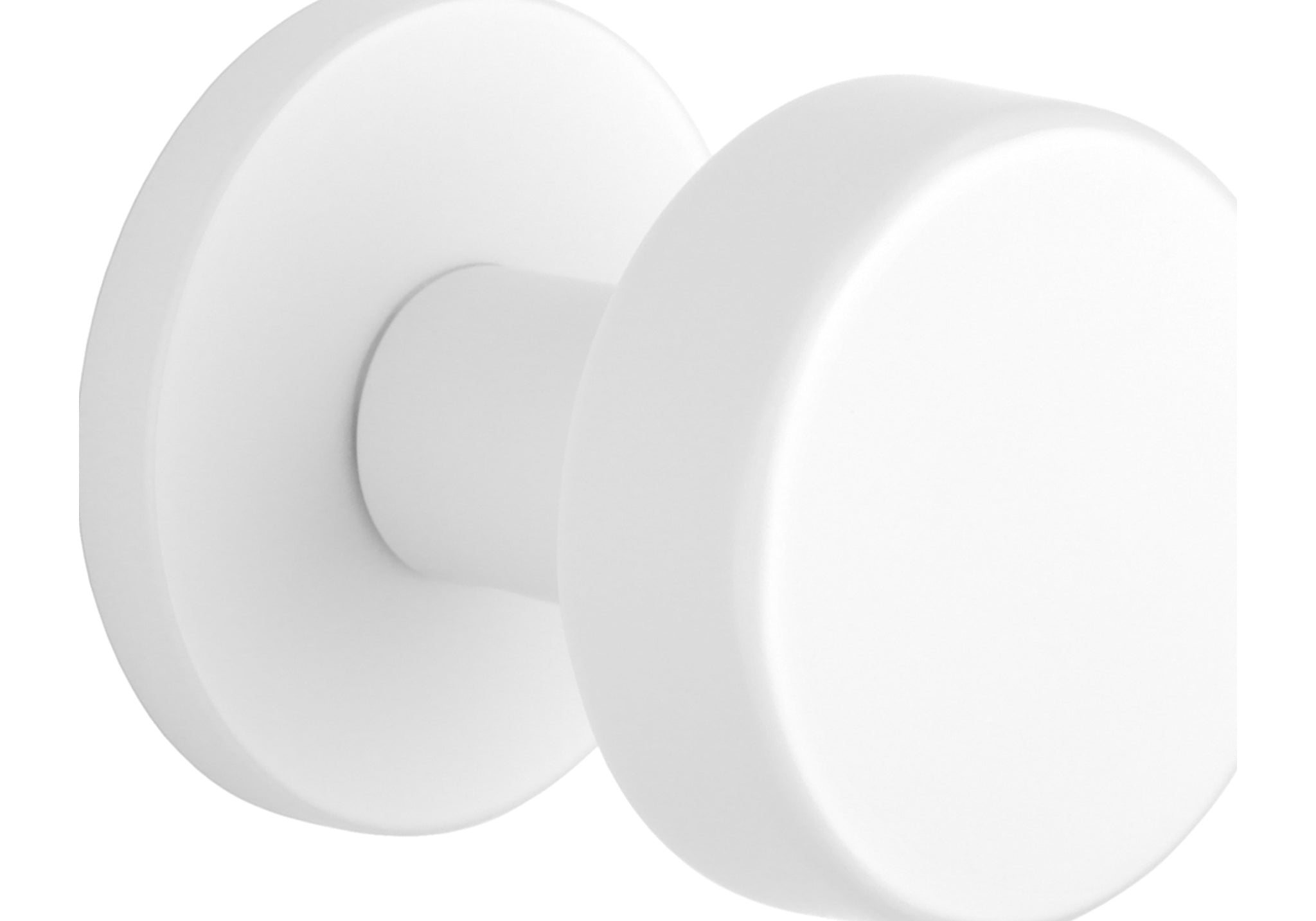GAŁKA JEDNOSTRONNA RUCHOMA LEWA Ruta R SLIM 7MM WHITE OD APRILE
