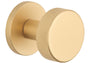 GAŁKA JEDNOSTRONNA RUCHOMA PRAWA Tuja R SLIM 7MM GOLD SATIN OD APRILE