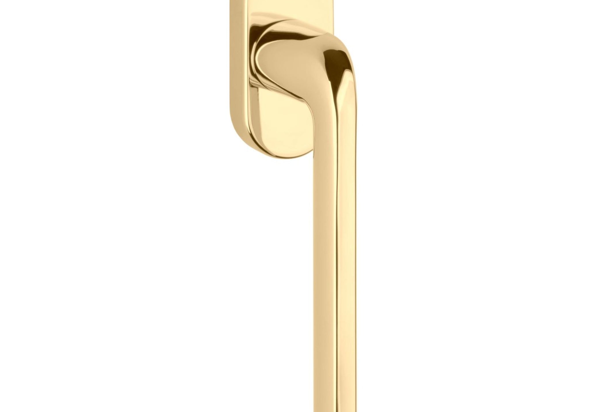KLAMKA OKIENNA  Oleandro R GOLD PVD OD APRILE