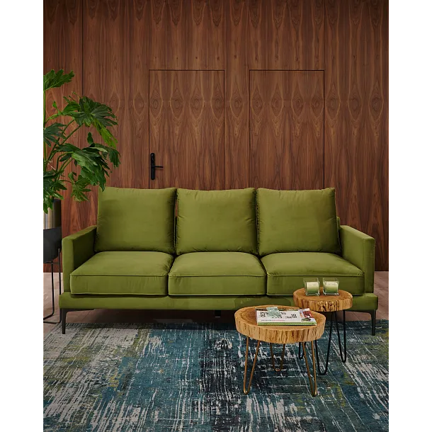 Sofa 3-osobowa "AVO" – Nowoczesny Design i Vintage Elegancja od MAXLIVING